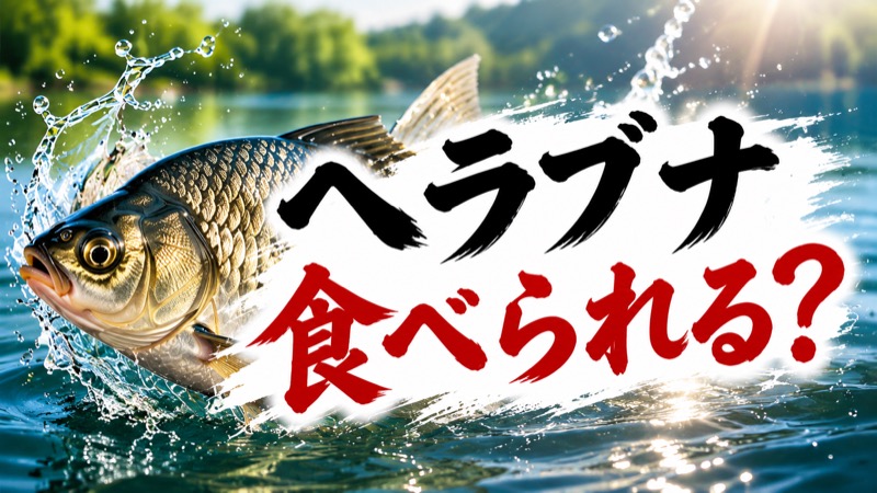 ヘラブナ食べられる