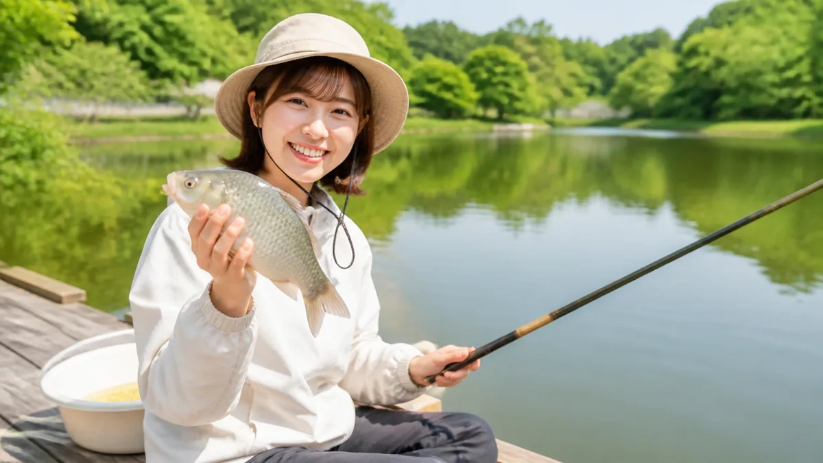 熊の池のヘラブナ釣り完全ガイド|横浜の里山で初心者も1日2,200円から楽しめるのアイキャッチ画像
