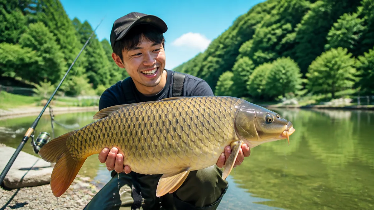 鯉釣りルアーは5種類を使い分けるだけ|初心者でも大物が釣れるタックルと釣り方のアイキャッチ画像