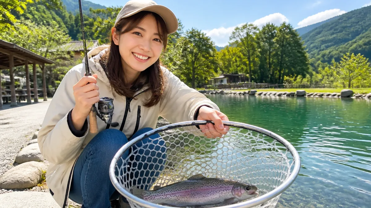 岐阜の管理釣り場おすすめ8選｜料金比較・初心者の選び方・季節別攻略を徹底解説のアイキャッチ画像