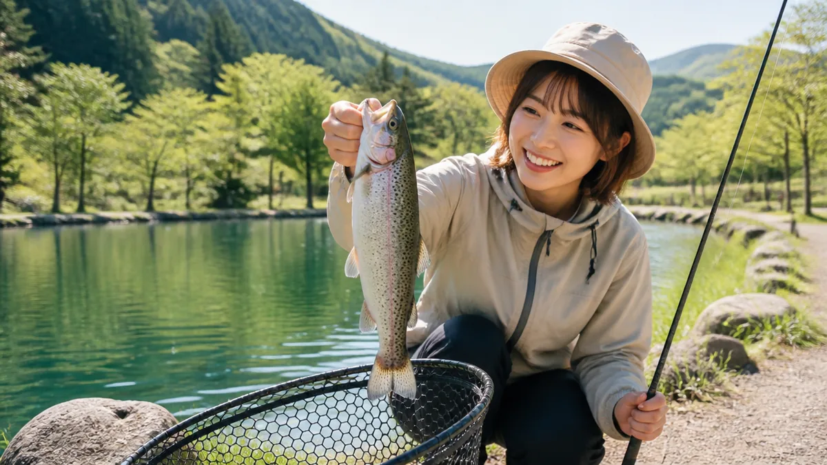 初心者が岐阜の管理釣り場で迷わないための選び方｜目的別3パターンの解説画像