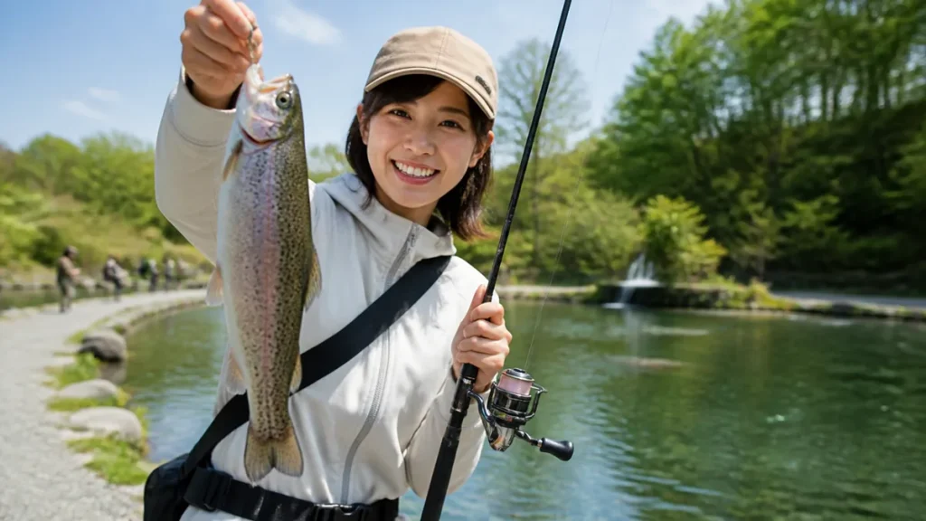 愛知のマス釣りスポット全7選｜料金2,000円台から楽しめる管理釣り場完全ガイドのアイキャッチ画像