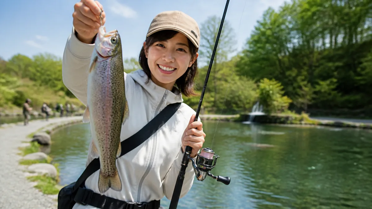 愛知のマス釣りスポット全7選｜料金2,000円台から楽しめる管理釣り場完全ガイドのアイキャッチ画像