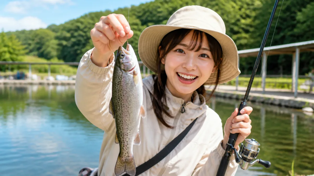 愛知でマス釣りを始めるなら管理釣り場が正解｜初心者でも手ぶらで楽しめる理由の解説画像