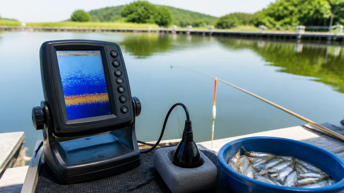 ワカサギ魚探とは?普通の魚探との違いを初心者向けに解説の解説画像