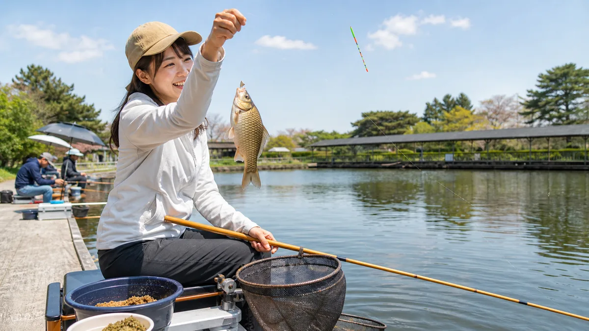 府中へら鮒センターはどんな釣り場?|東京で本格ヘラブナ釣りができる貴重なスポットの解説画像