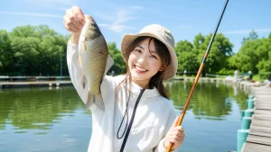 武蔵の池を完全攻略｜初心者が1日で10枚釣るための仕掛け・エサ・席選びガイドのアイキャッチ画像