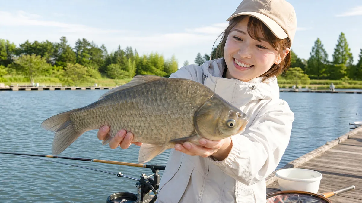 釣り処椎の木湖は初心者でも40cm級が狙える｜料金・仕掛け・攻略法を徹底解説のアイキャッチ画像