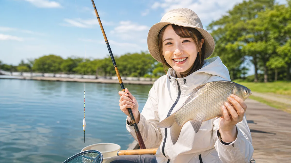 釣り処椎の木湖で使う竿の選び方｜8尺から21尺まで何を基準に選ぶ？の解説画像