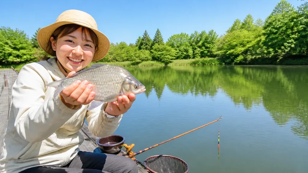 弥五郎沼のヘラブナ釣りは初心者にもおすすめ｜ポイント・仕掛け・季節別攻略を完全解説のアイキャッチ画像
