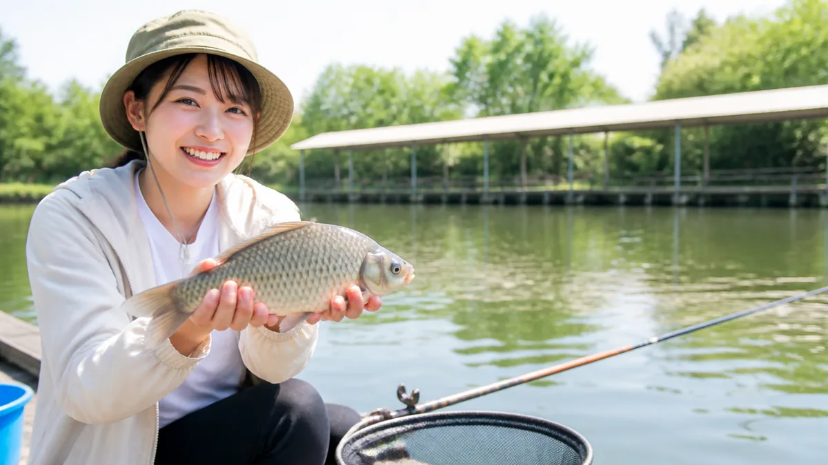 初心者が調布へら鮒釣り園で失敗しないための準備リストの解説画像