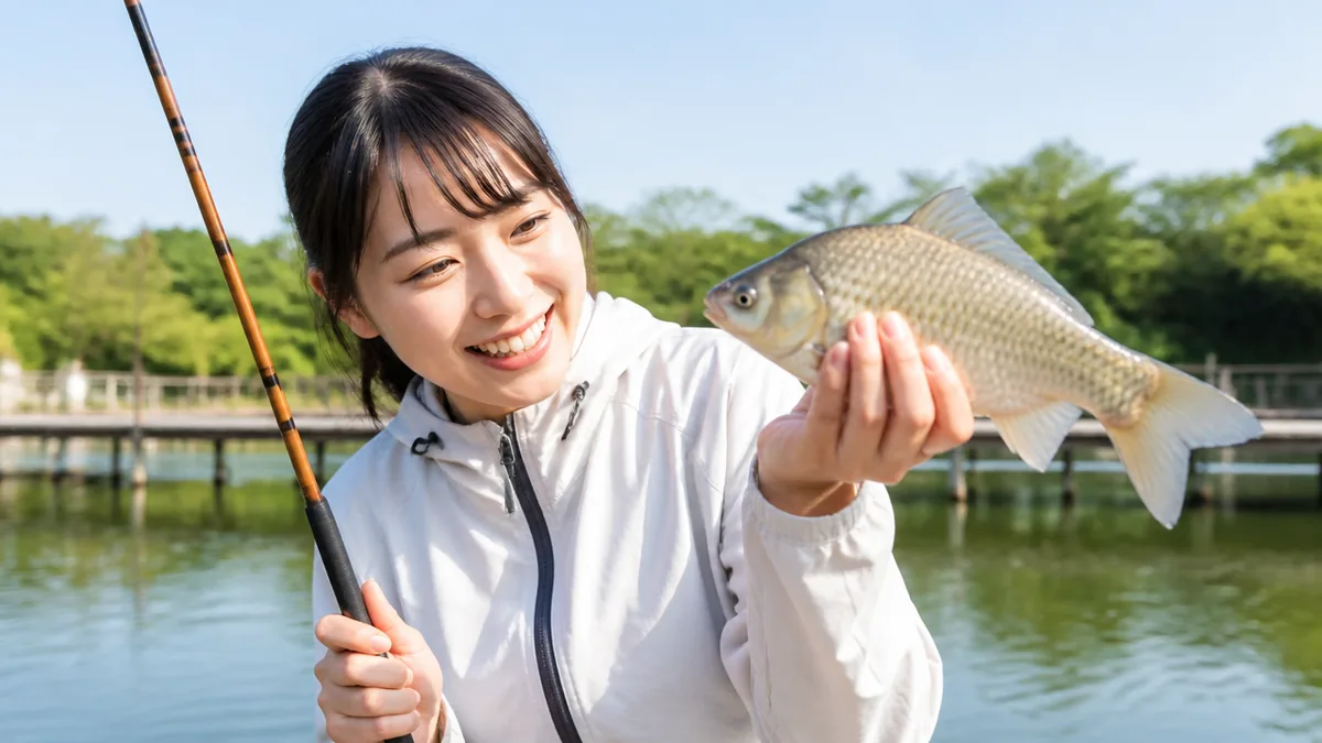 初心者が最初の1本に選ぶべきヘラブナの竿の条件とは？の解説画像