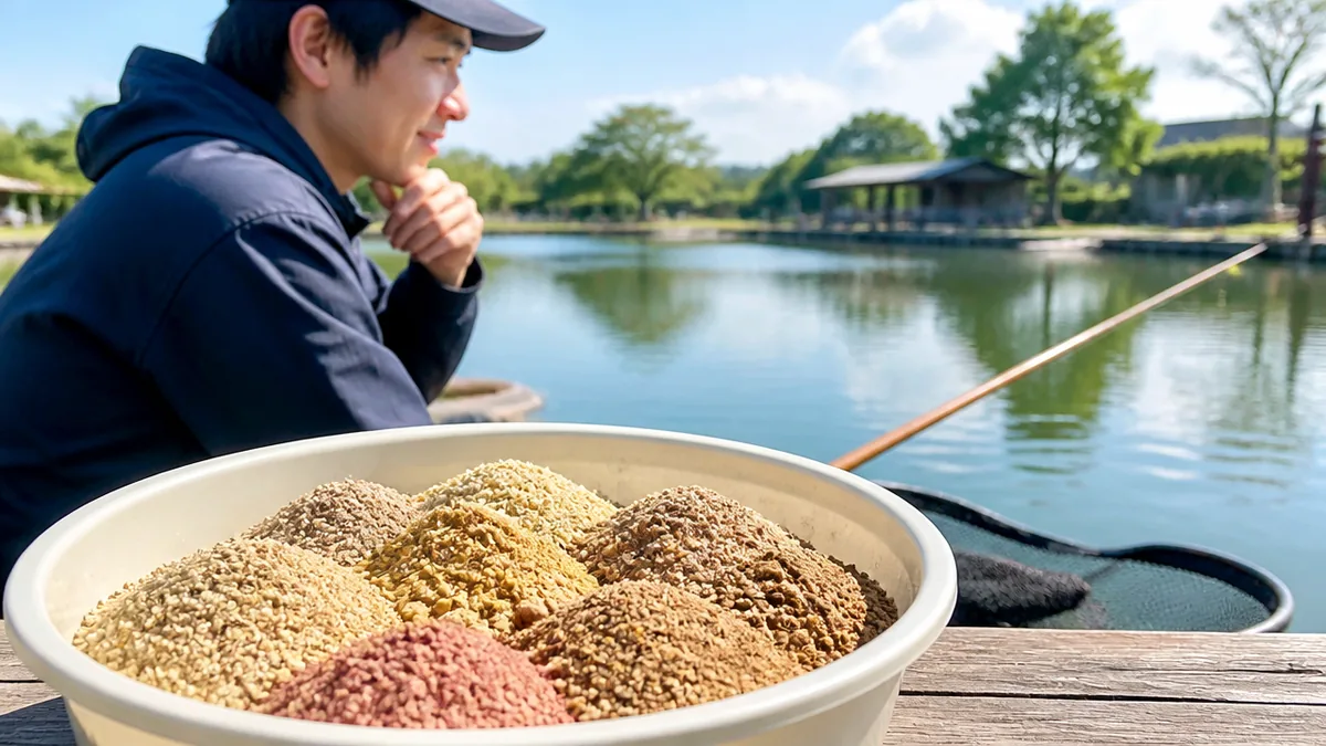 マルキューへらエサが初心者を悩ませる理由｜種類の全体像をまず把握しようの解説画像