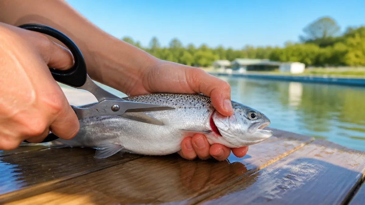 魚の締め方にハサミを選ぶべき3つの理由|ナイフや氷締めとの決定的な違いの解説画像