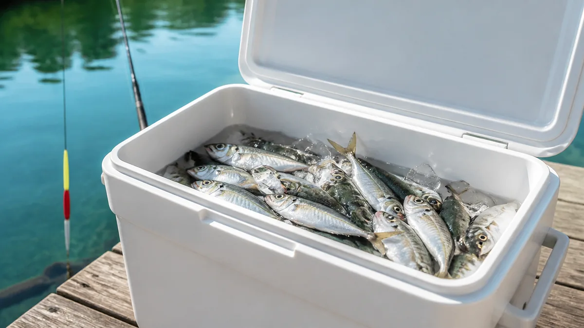 クーラーボックス10Lにはアジ何匹入る？魚種別の容量目安の解説画像