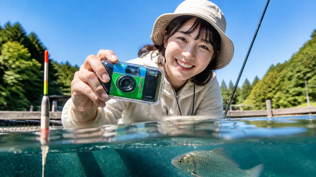 水中カメラ使い捨てとは?|1,000円台から水中撮影できる手軽さが魅力の解説画像