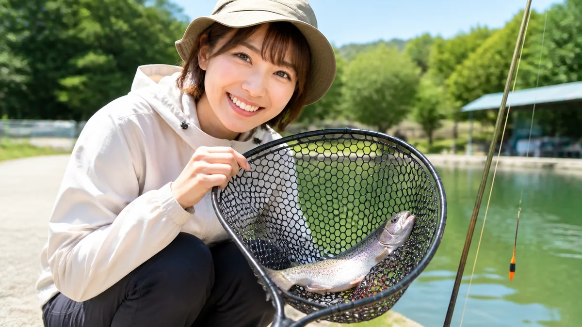 ランディングネットのぶら下げ方が釣果を左右する?|携帯方法を見直すべき3つの理由の解説画像