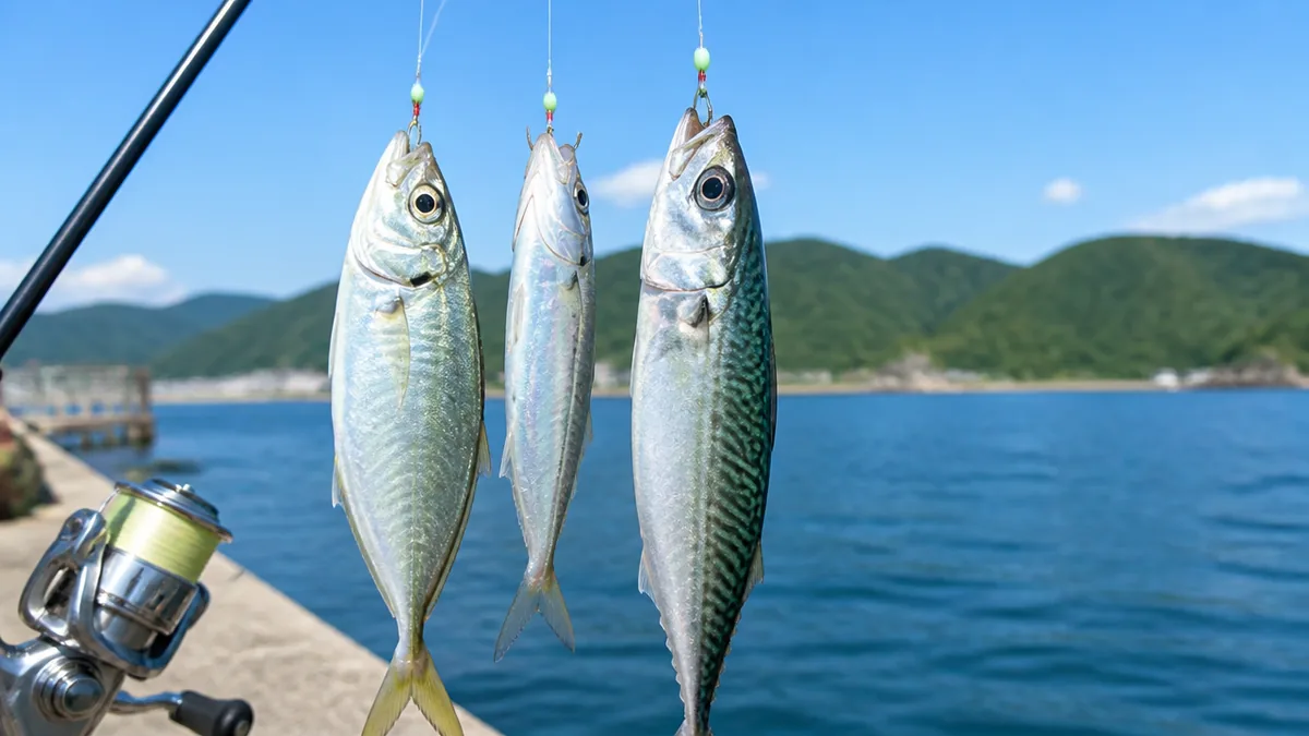 サビキで釣れる魚は大きく3グループに分けて覚えるの解説画像