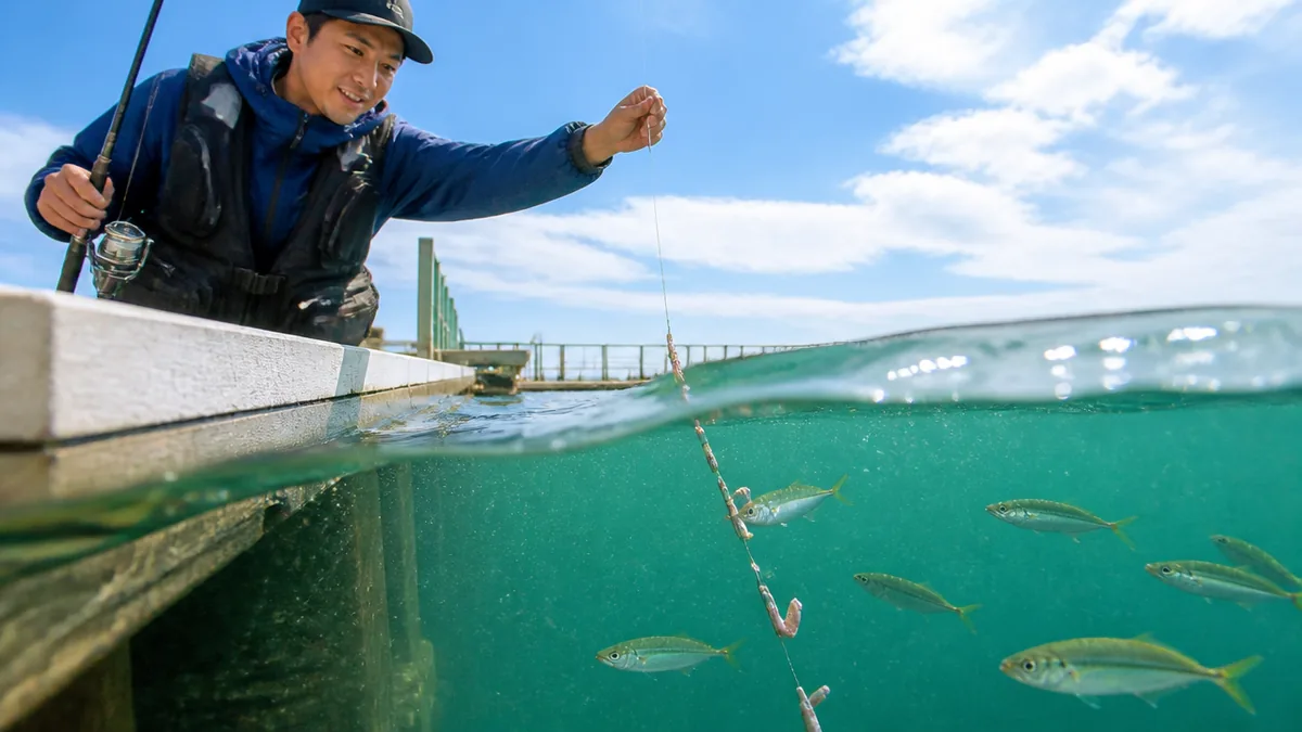 サビキ釣りのコツはタナ合わせが9割｜深さの探り方の解説画像