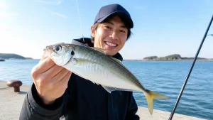 ぶっこみサビキは投げて待つだけで尺アジが狙える｜仕掛け・オモリ・釣り方を初心者向けに全解説のアイキャッチ画像