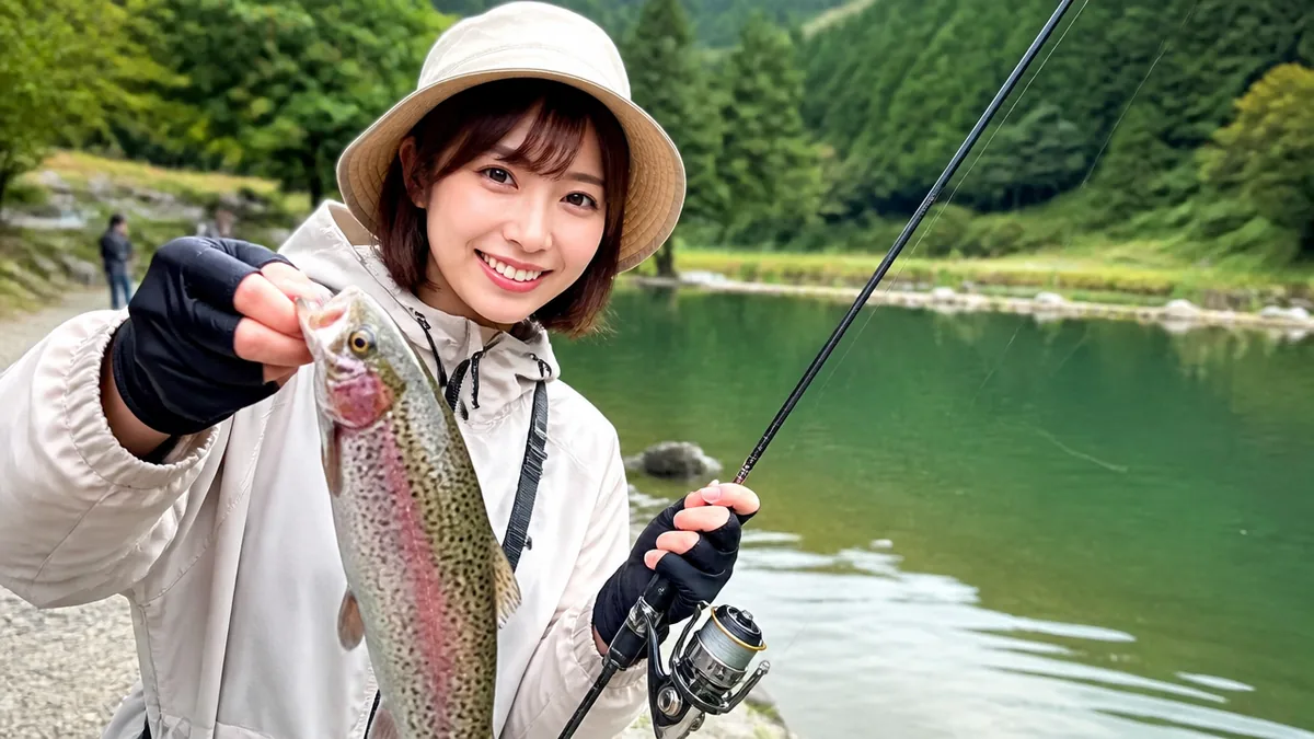 アジングロッドでトラウトは釣れる？流用OKの条件と相性抜群の5本｜管理釣り場入門のアイキャッチ画像