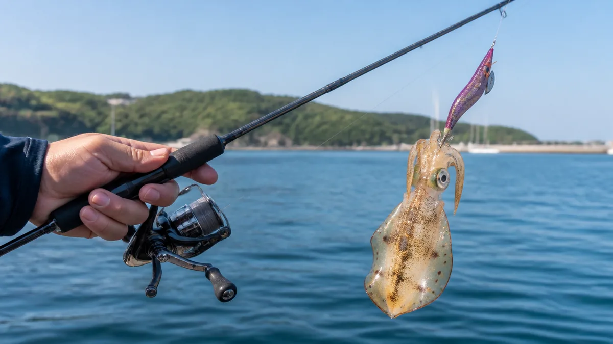 ティップランってどんな釣り?なぜ専用ロッドが必要なのかの解説画像