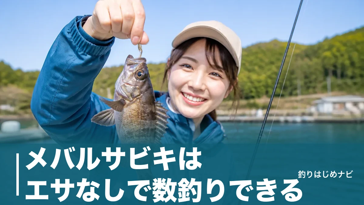 メバルサビキはエサなしで数釣りできる｜針5号・タナ・誘い方を初心者向けに徹底解説のアイキャッチ画像