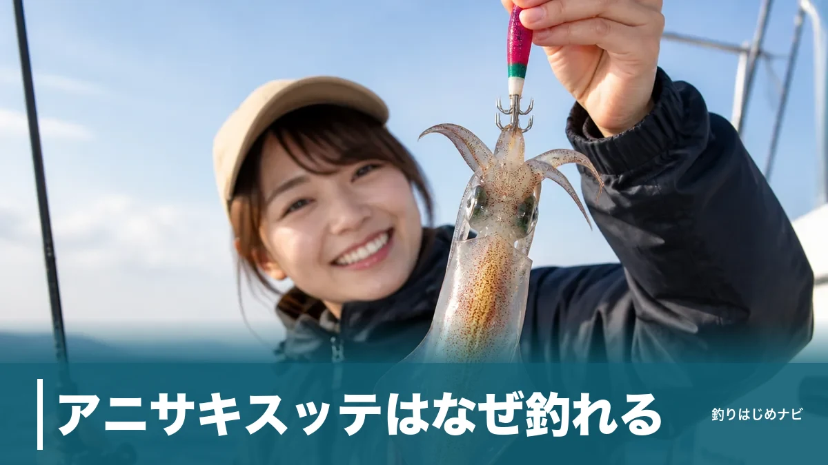 アニサキスッテはなぜ釣れる？二段カンナの秘密と号数・カラーの選び方を徹底解説のアイキャッチ画像