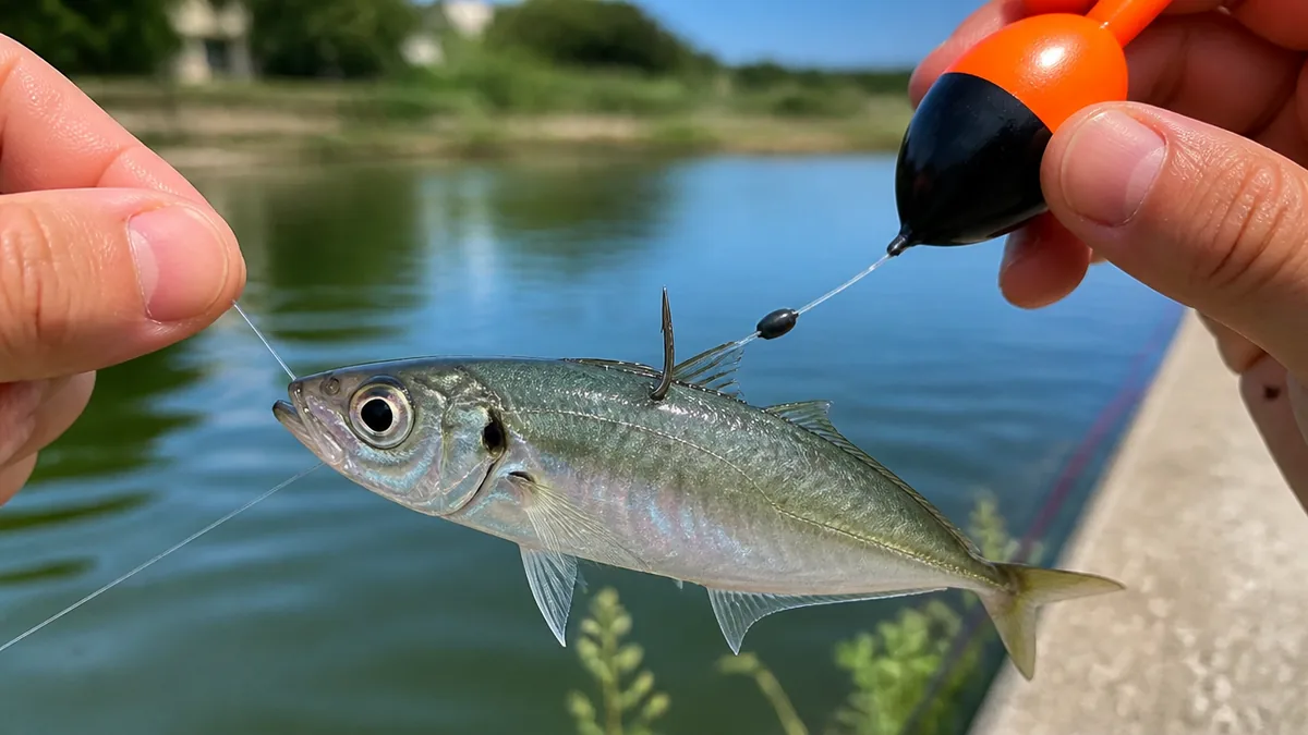エサの付け方で釣果が変わる|鼻掛けと背掛けはどう使い分ける?の解説画像