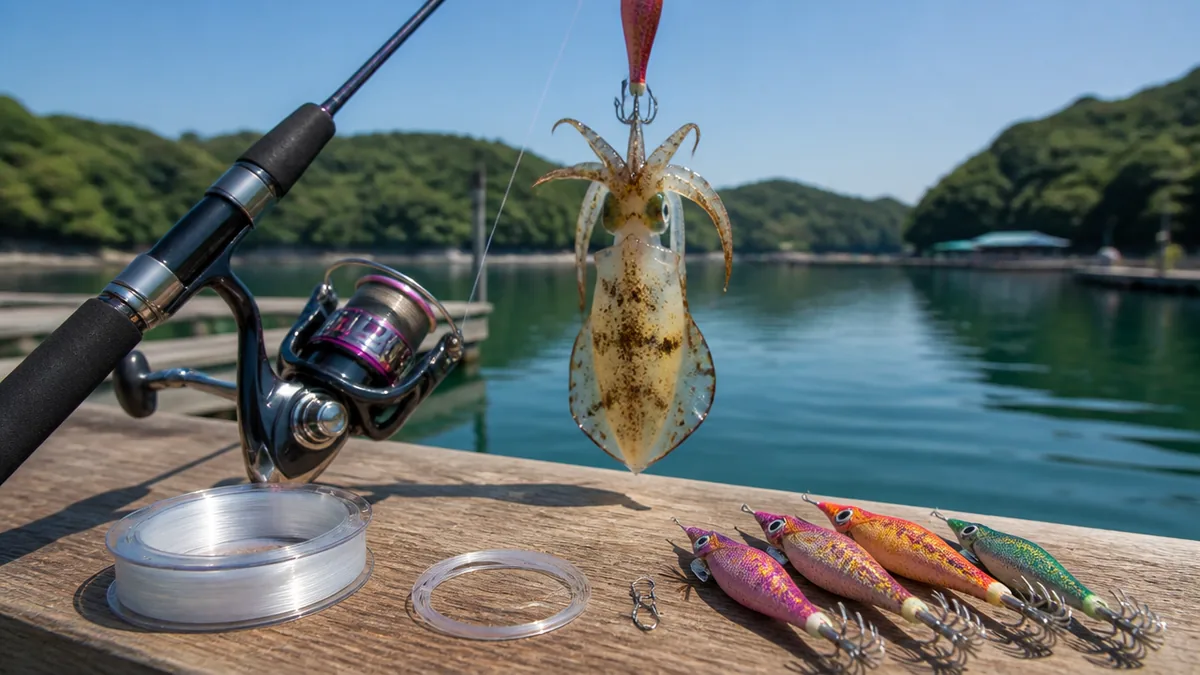 イカ釣り道具一式は6点で完成｜1万円台から始める失敗しないそろえ方ガイドのアイキャッチ画像