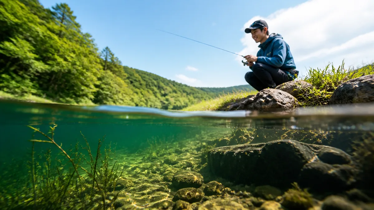 釣れる場所は「水の中の変化」で決まるの解説画像