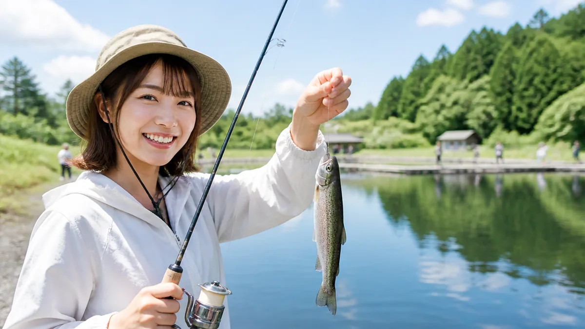 5.6フィートは何cm？実は167.64cm｜管理釣り場で効く短竿の選び方のアイキャッチ画像