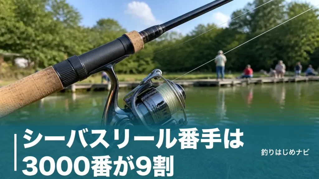 シーバスリール番手は3000番が9割｜2500・4000番の違いと予算別おすすめ6機種のアイキャッチ画像