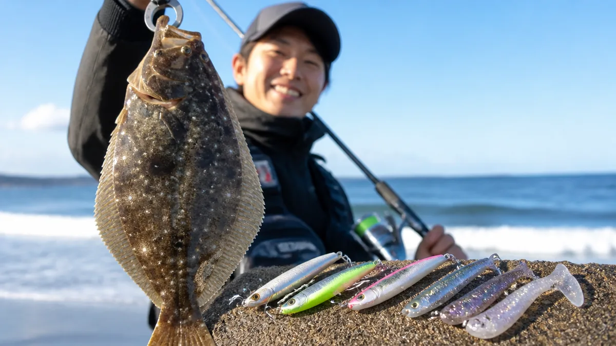 ヒラメルアーはどれが一番釣れる?答えが「1本」にならない理由の解説画像