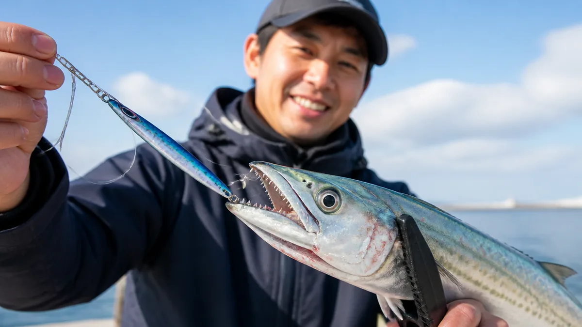 歯で切られないタックルとリーダーは何号が目安?の解説画像